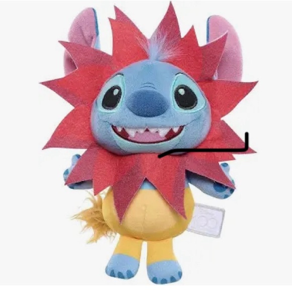Disney « Stitch in costume » (As Simba) Plush 100 Years Of Wonder Lilo & Stitch - Picture 7 of 7